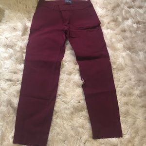 Trendy Maroon Pixie Pants